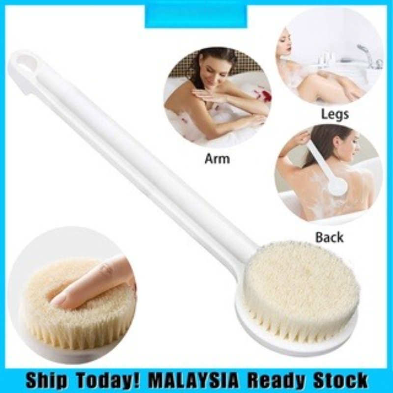 [ซื้อ 1 แถม 1]แปรงขัดตัว แปรงถูหลัง ที่ขัดผิว เนียนนุ่มน่าสัมผัส อาบน้ำถู ด้ามยาว ไม่ระคายเคือง ขนแปรงนุ่ม เวอร์ชันอัปเก