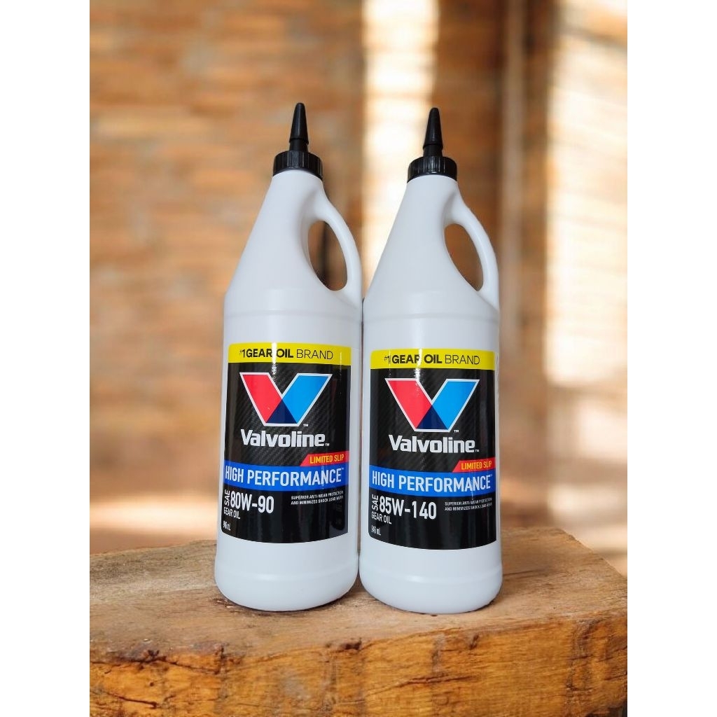 น้ำมันเกียร์ Valvoline 80W90 และ 85W140 ขนาด 0.9 ลิตร