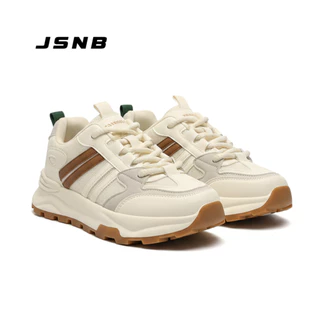 JSNB ส่งฟรี รองเท้าผ้าใบสีขาว พร้อมส่ง รองเท้ากีฬาฃำฃอง ใส่วิ่งออกกำลังกายได้ พื้นหนานุ่ม กันลื่น น้ำหนักเบา [LN602]