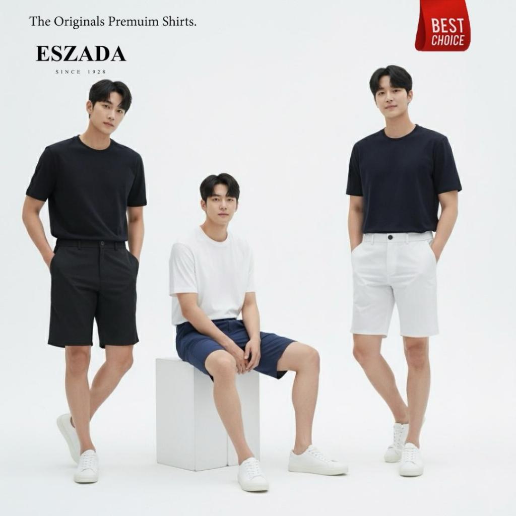 กางเกงขาสั้นผ้าฝ้าย Authentic แท้ 100%The Premium Original BKK Design Limited Edition A+ ดีไซน์ดีสุดทนทาน