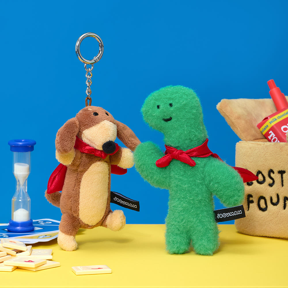 JOGUMAN Stubby Neighborhood - Doll Keychain พวงกุญแจตุ๊กตา