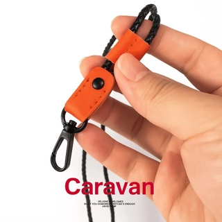 Caravan Crew Phone lanyard สายคล้องมือถือ สายคล้องคอ วัสดุหนัง