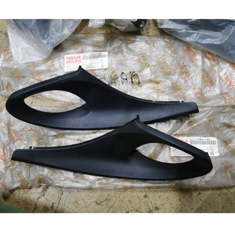 ฝาปิดคอนโซล SPARK แท้ศูนย์ YAMAHA ขวา+ซ้าย สีดำ 5LL-F844J-00 + 5LL-F843J-00