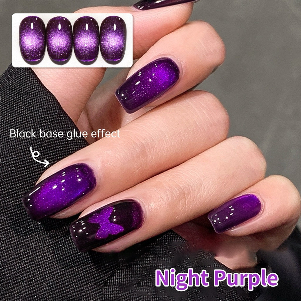 สีทาเล็บเจล XEIJAYI โทนสี Night Purple ขนาด 10ml สินค้าพร้อมส่งจากไทย