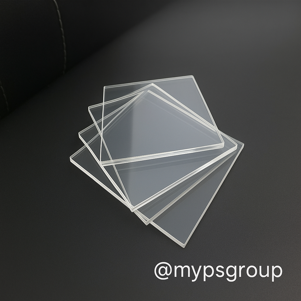 แผ่นอะคริลิคใส คุณภาพสูง หนา 4-8mm เหมาะสำหรับงาน DIY ทำป้าย ป้ายชื่อ A4  A3