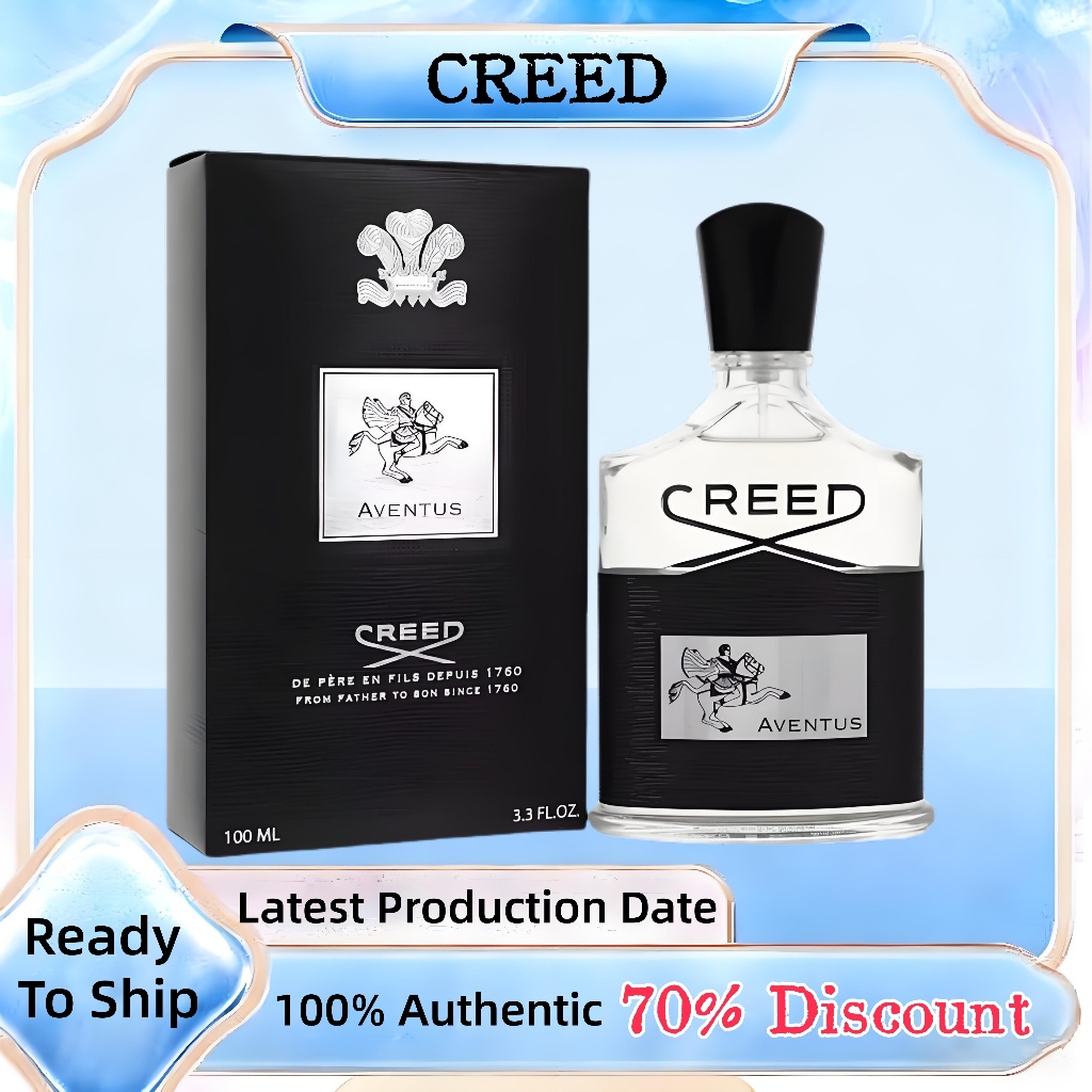 Creed น้ำหอม Aventus Men Eau De Parfum EDP Perfume 100ML ครีด ผู้ชาย น้ำหอม
