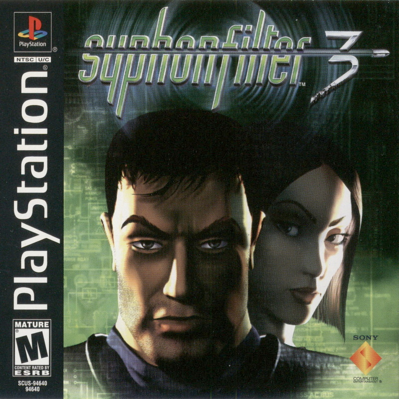 [PS1] Syphon Filter 3 (1 DISC) เกมเพลวัน แผ่นก็อปปี้ไรท์ PS1 GAMES BURNED CD-R DISC