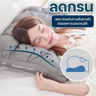 หมอนปรับสรีระ SALILA โปร 1 แถม 1 คุ้มสุดๆ มีให้เลือกทั้งหมอนสูงและต่ำ