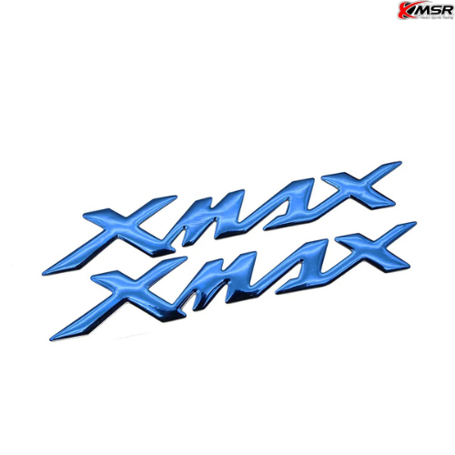 โลโก้ STICKER จำนวน 2ชิ้น สำหรับ YAMAHA XMAX 300 ตัวนูน 3D มีแถบกาวพร้อมติด กันน้ำ สวยงาม ทนทาน มีสีให้เลือก โดย Xmsr - รูปที่ 7