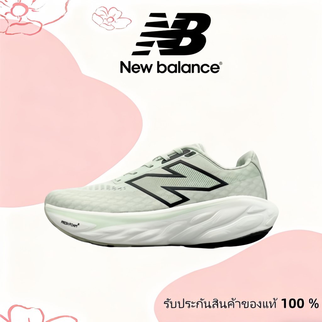 🔥ของแท้ 100 %🧸New Balance NB Fresh FoamX1080 v14  M1080M14 Outdoor commuting running casual shoes
