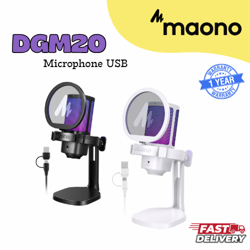 MAONO MICROPHONE DGM20G ไมโครโฟนน USB สำหรับเกมเมอร์ สินค้าส่งจากไทย รับประกัน 1 ปี