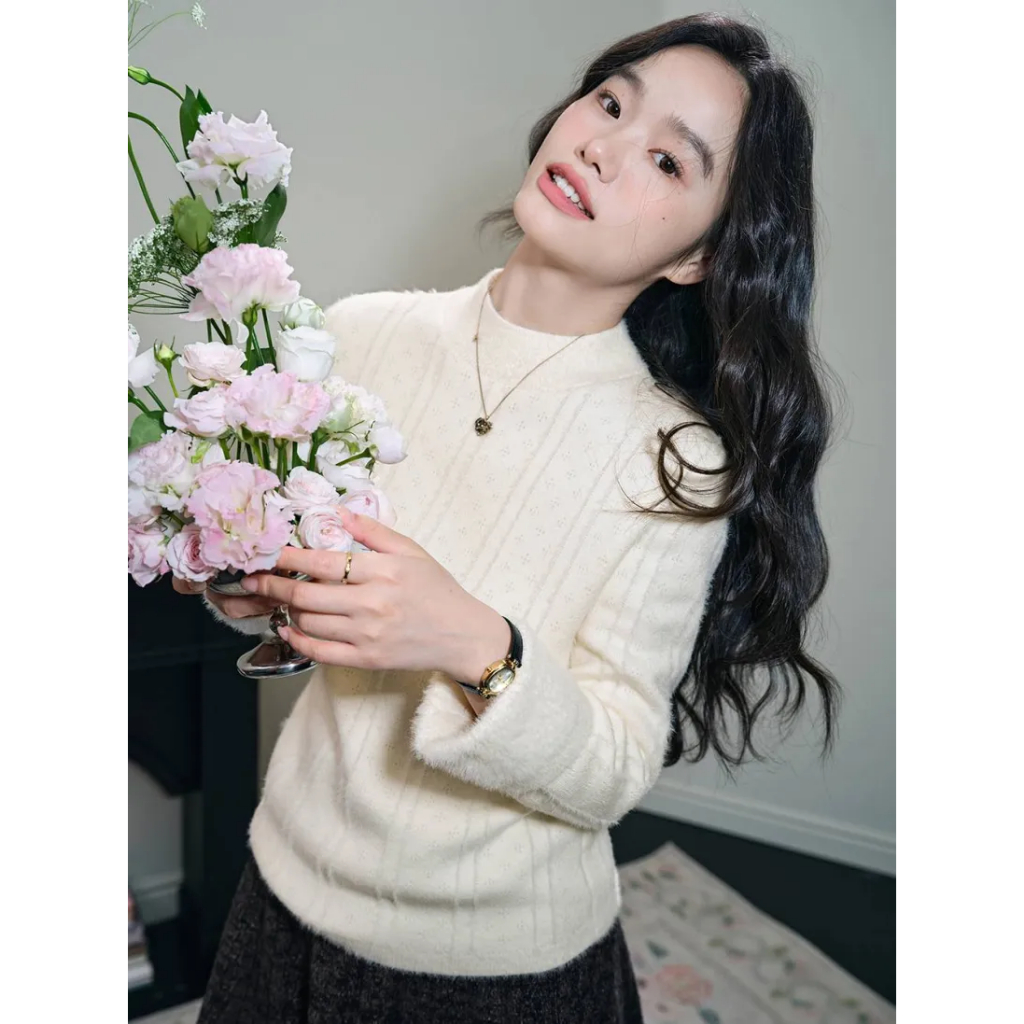 [พรีออเดอร์] ❤KUOSE : Fuzzy Sweater❤