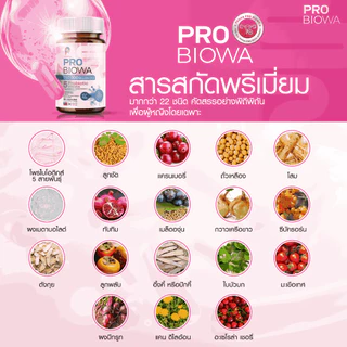 โปรดี [2 แถม 2] PROBIOWA โพรไบโอว่า Probiotic โปรไบโอติก ช่วยปรับ สมดุล ช่องคลอด ตกขาว อาการคัน