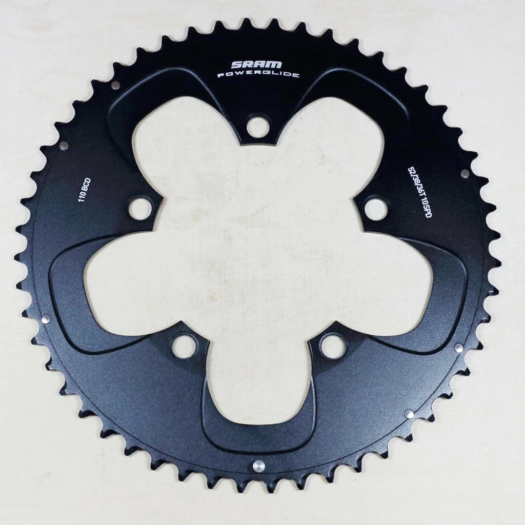 🔥 ล็อตสุดท้าย! ใบจาน SRAM RED Road  10 สปีด | BCD 110mm, 5 Arm (AL7075-T6) | ของใหม่หายาก!