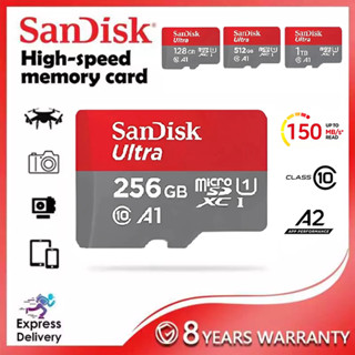 SanDisk Ultra Micro SDXC Card 128GB 256GB 512GB 1TB U1 C10 A…