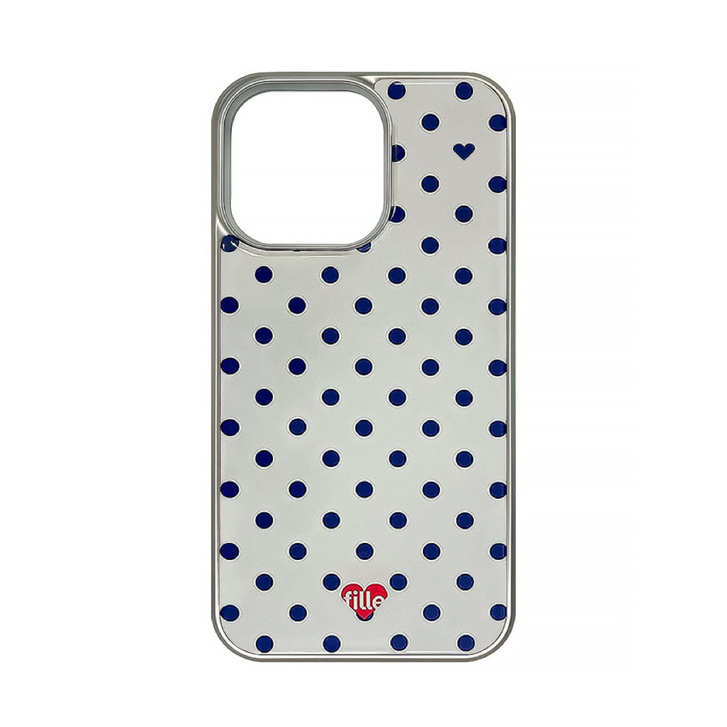[Pre-order] fille forever — Polka Dot iPhone Case - Vintage Dress phone case เคสโทรศัพท์ เคสไอโฟน