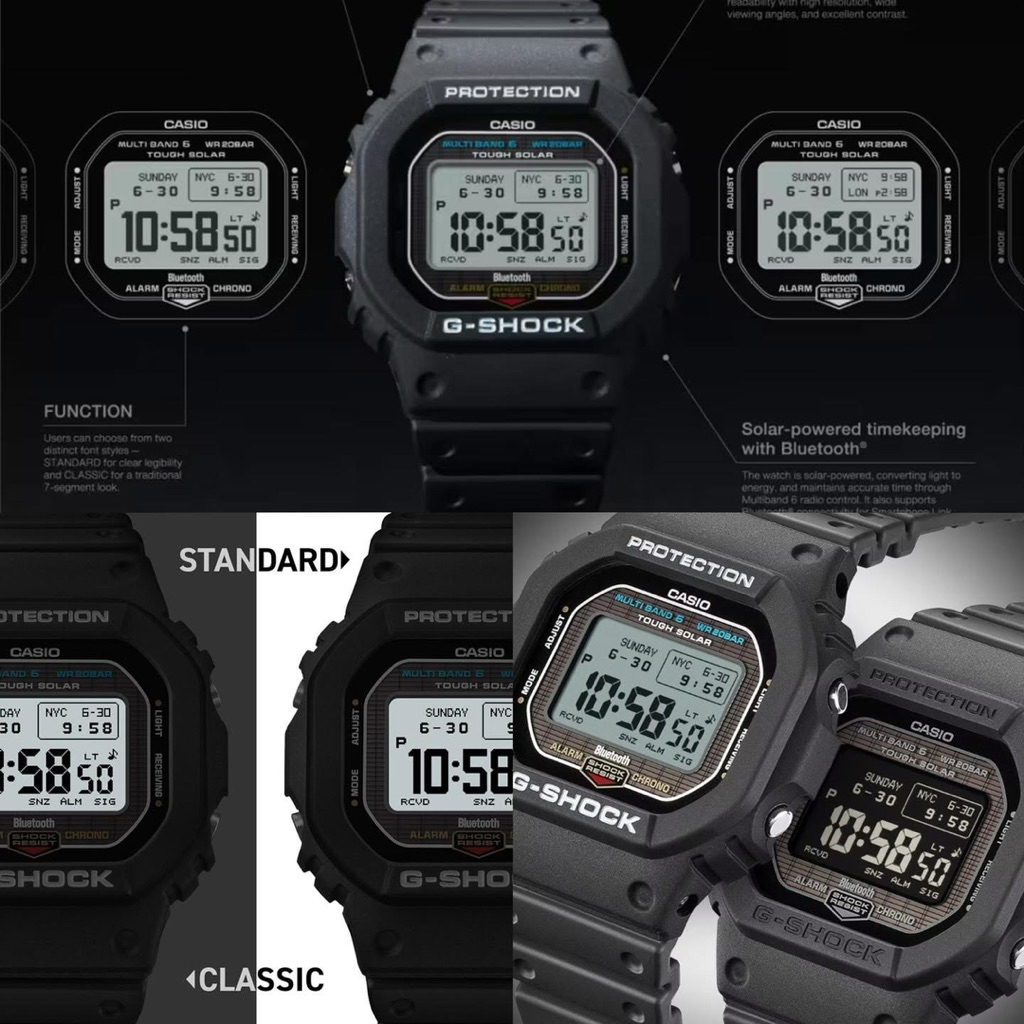 [มีสินค้าพร้อมจัดส่ง] [MULTI BAND 6][TOUGH SOLAR][BLUETOOTH] CASIO G-SHOCK GW-BX