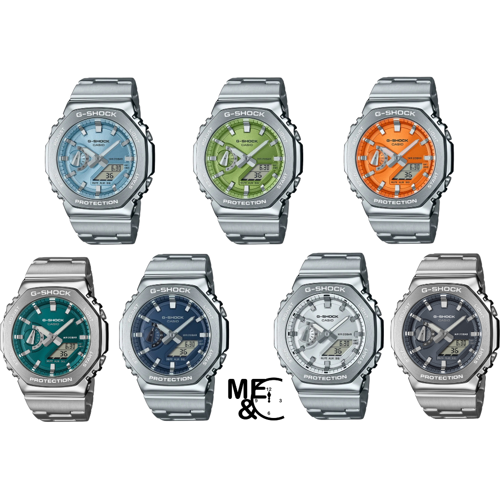 [FLASH SALE] CASIO G-SHOCK​ GM-2110D FULL METAL ของแท้ ประกันศูนย์ CMG