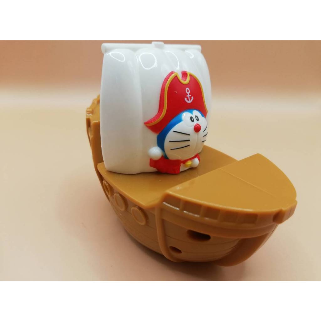 ⭐ RARE! Doraemon The Movie: Nobita's Treasure Island - Pirate Ship Toy (เรือโจรสลัดโดราเอมอน) Happy 