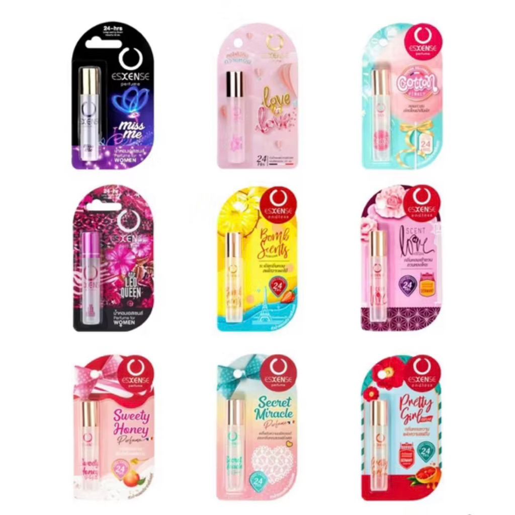 น้ำหอม เอสเซ้นส์ เพอร์ฟูม ผู้หญิง ขนาด 3มล Esxense perfume lady หอมติดทนนานตลอดวัน มั่นใจยิ่งขึ้น