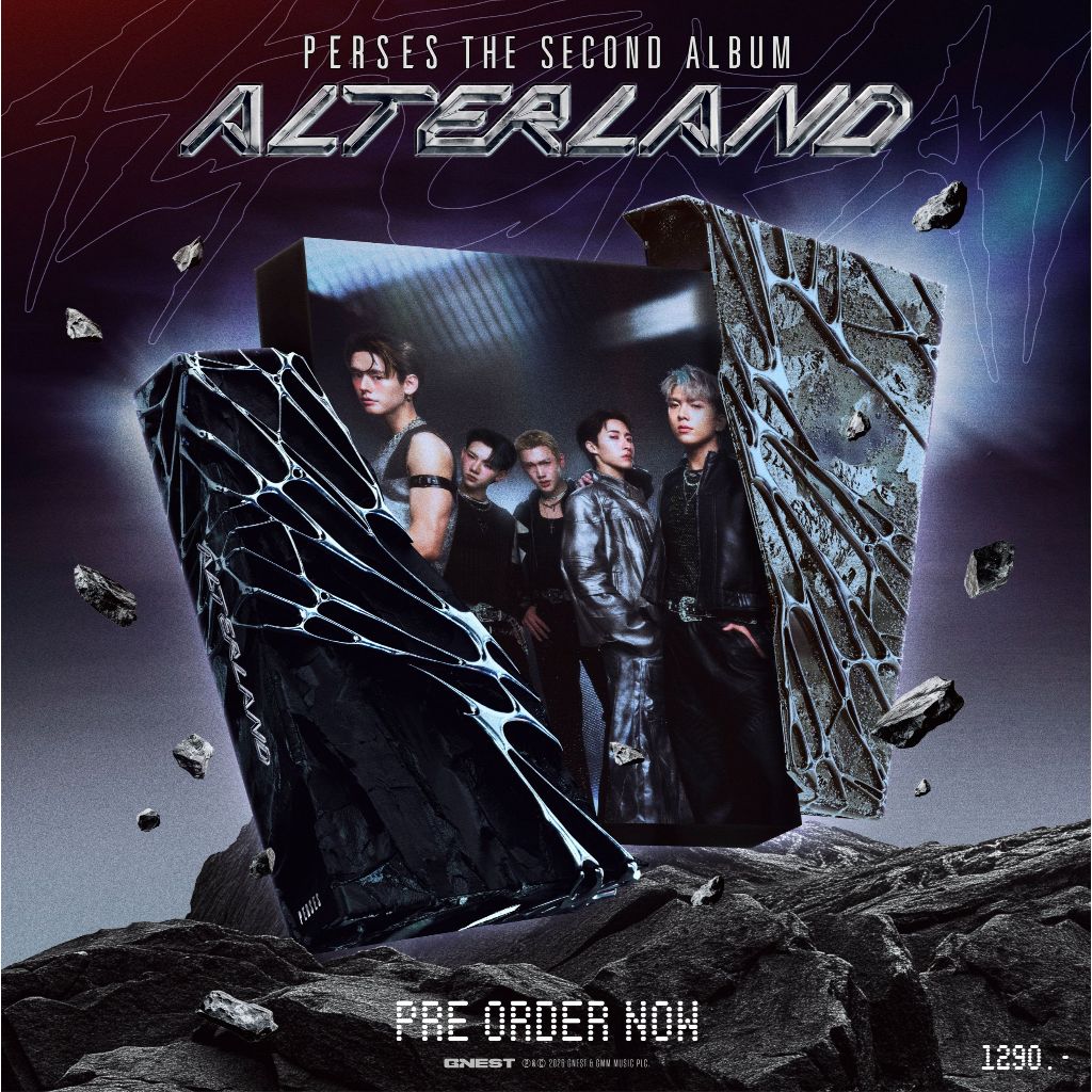 GMM MUSIC : PERSES THE SECOND ALBUM 'ALTERLAND' (พร้อมส่ง)
