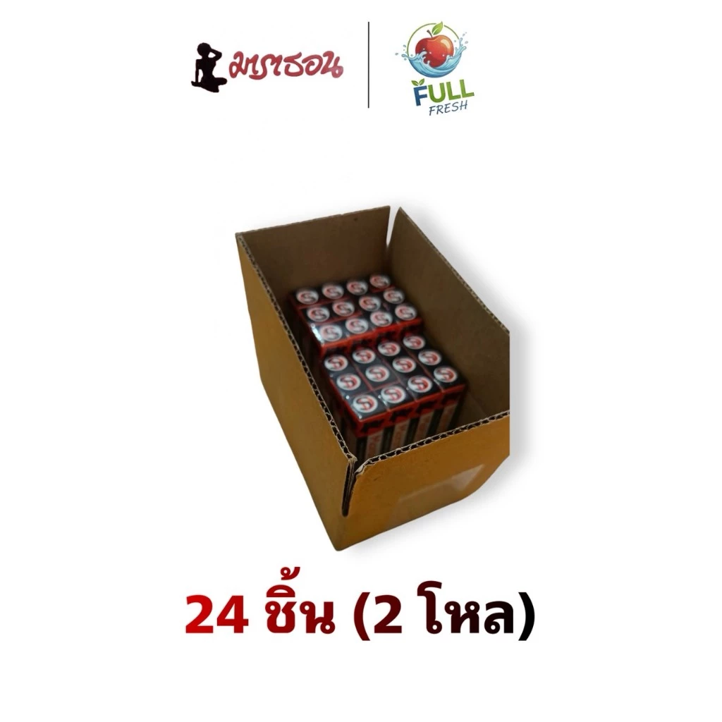 (24 ชิ้น)(2 โหล) กล่องใส่สินค้า สีน้ำตาล กล่องลัง ของพร้อมส่ง แท้ 100%