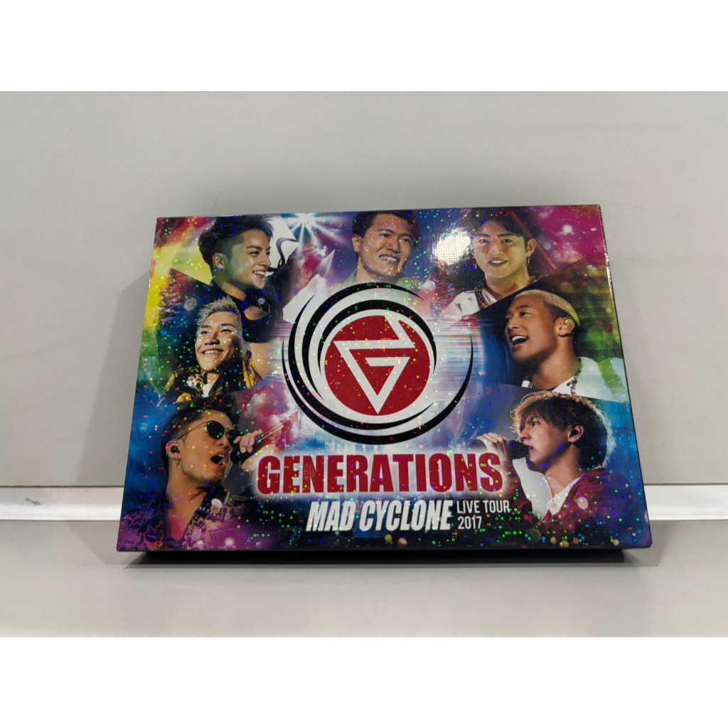 2 DVD MUSIC  ซีดีเพลงเกาหลี    GENERATIONS LIVE TOUR 2017 "MAD CYCLONE"    (Z2B41)