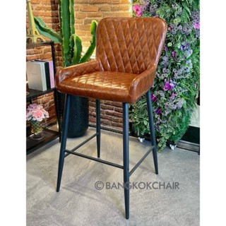 เก้าอี้บาร์สูง สไตล์ลอฟ์ สตูลหนัง รุ่น SPU-444 เก้าอี้บาร์ร้…
