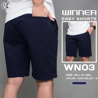 ⚡GW⚡Winner03 รวมรุ่นกางเกงขาสั้นผ้ายืด เอวยืด ยาว 17.5-19.5 นิ้ว ไซส์ 30-36 Goodwin Brand