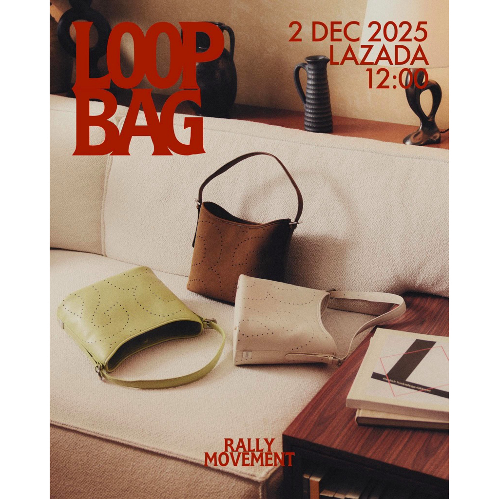 (พร้อมส่ง) Rally Loop Bag✨รอบวางจำหน่าย 02/12💕