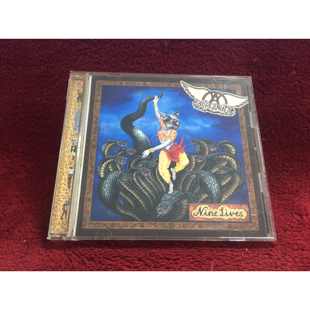 CD Aerosmith – NineLives สภาพตามปก CA30-105