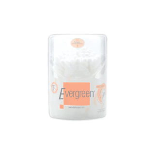 เอเวอร์กรีน ก้านสำลี EG 100 ก้านกระปุก Mono I Evergreen Cotton Bud Mono 100 pcs in can