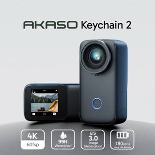 AKASO Keychain 2 | กล้อง Body Camera 4K30fps กันน้ำ กันสั่นร…
