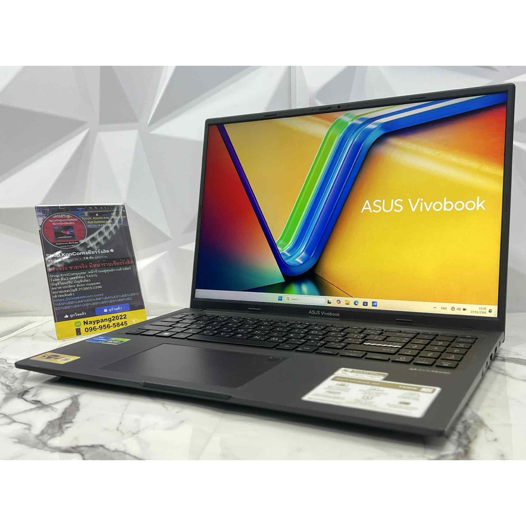 Asus Vivobook 16X Core i5-12500H RTX 4060 8 GB Ram 16 GB จอ 16.0 sRGB100