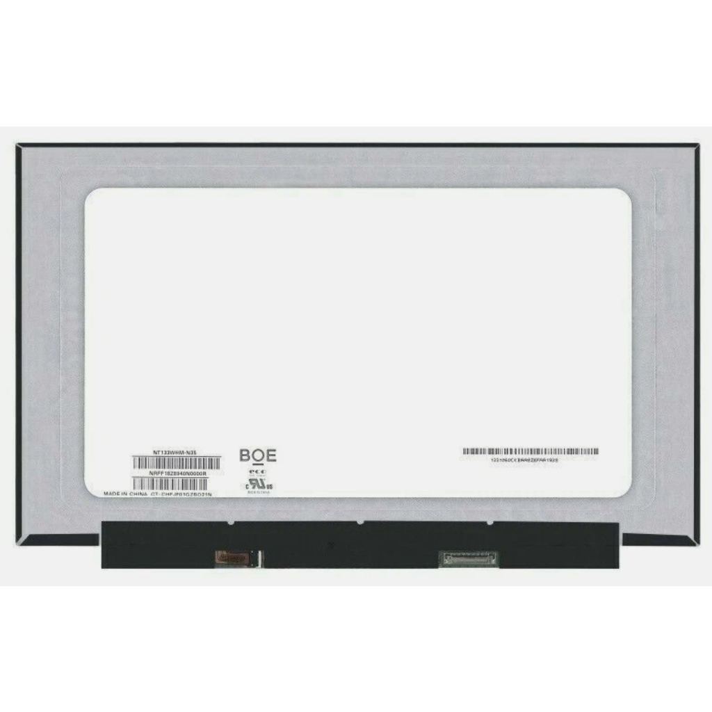 M133NWR9 R1 13.3" 1366(RGB)×768, WXGA  118PPI   30 pins Connector