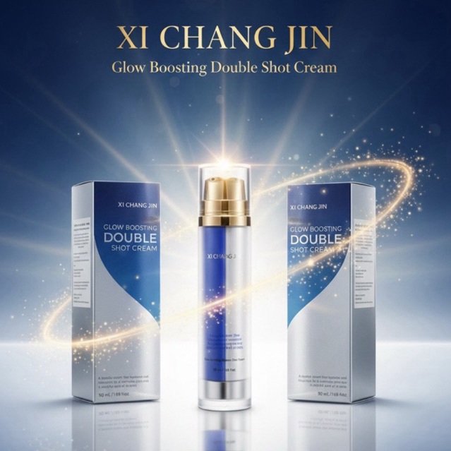 XI CHANG JIN ครีมบำรุงผิวหน้า GLOW BOOSTING DOUBLE SHOT CREAM 50 ml.