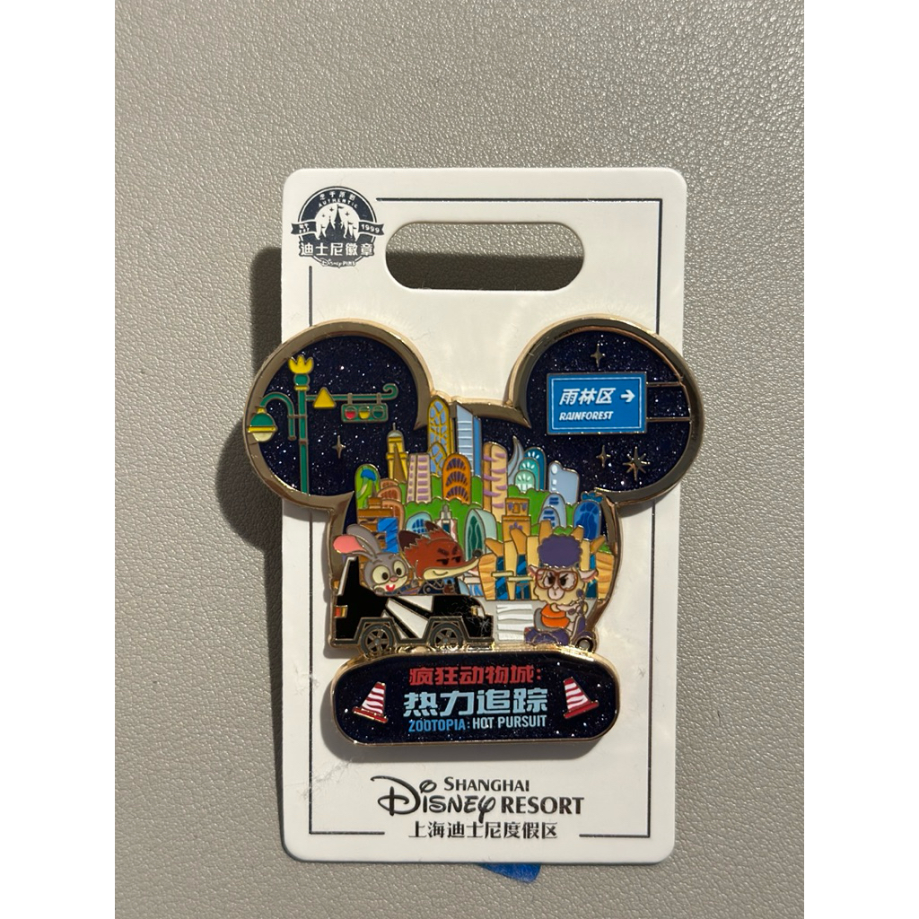 Disney pin park🎠🏰 Zootopia 🦊🐰
