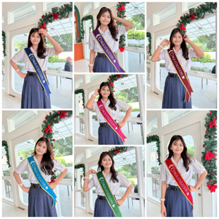 สายสะพายปัจฉิม ยกโหล 12 ชิ้น