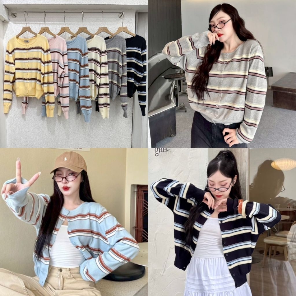 New Arrivals #0967 Cardigan รุ่นใหม่สีน่ารักมากก