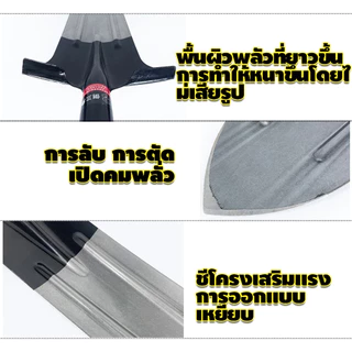 พลั่วเหล็ก เสียมขุดดิน เหล็กแมงกานีส ใช้งานได้หลากหลาย วัสดุหนา แข็งแรง ทนใช้ การออกแบบเหยียบ