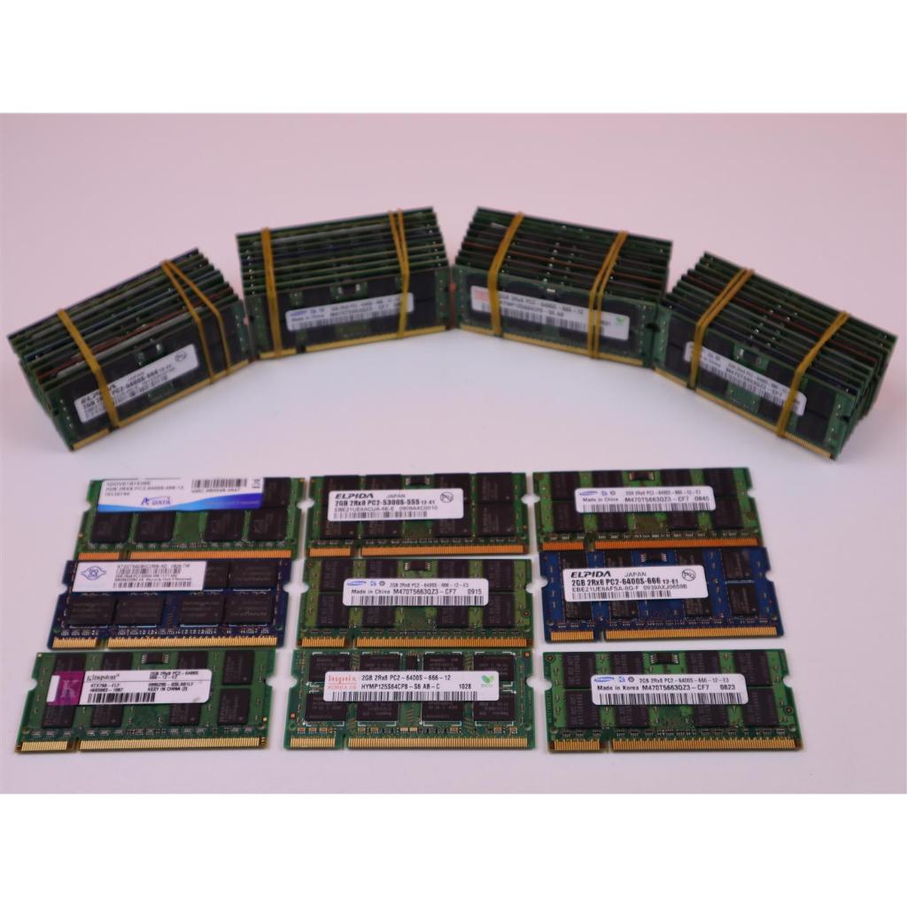 RAM 2GB DDR2 667MHz PC2 for Notebook คละแบรนด์