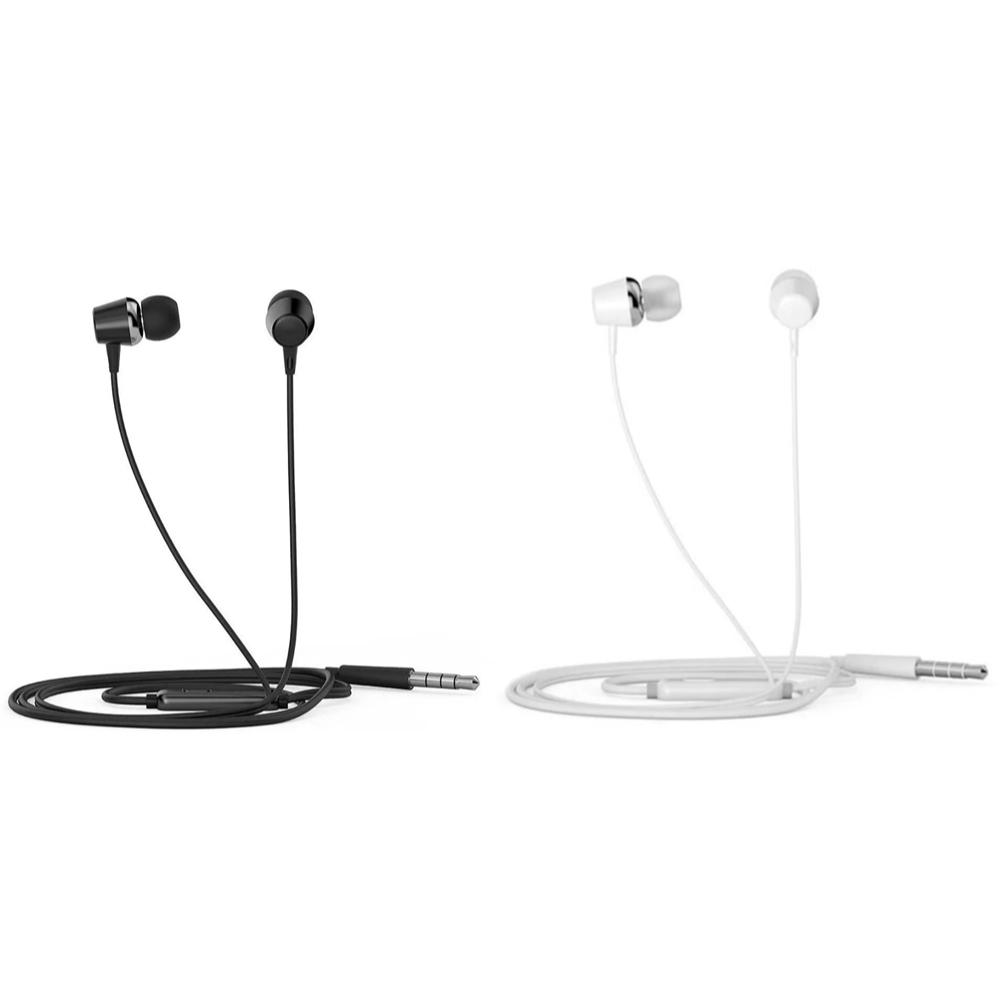 หูฟังแบบมีสาย HP Wired Earphones รุ่น DHE-7000 หูฟัง ไมโครโฟนในตัว เบสหนัก แจ็ค AUX 3.5 มม. ของแท้ศูนย์ไทยประกัน 2 ปี