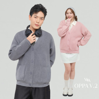 VILA | OPPA V.2 VL120 เสื้อไหมพรมโอเวอร์ไซส์