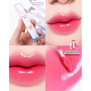 1 แท่ง ลิปไซรัปบาเบล BABEL DELOONA GLOWY SYRUP TINT ลิปกลอสทินต์ทิ้งสเตน (2g.)