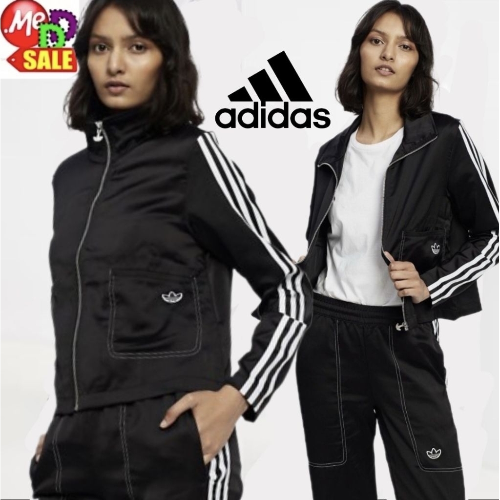 ADIDAS - ใหม่ กางเกงและเสื้อแทรคขายาว ลำลอง ADIDAS TRACK PANTS GE6215 FU3792 ADIDAS TRACK TOP JACKET GE6214