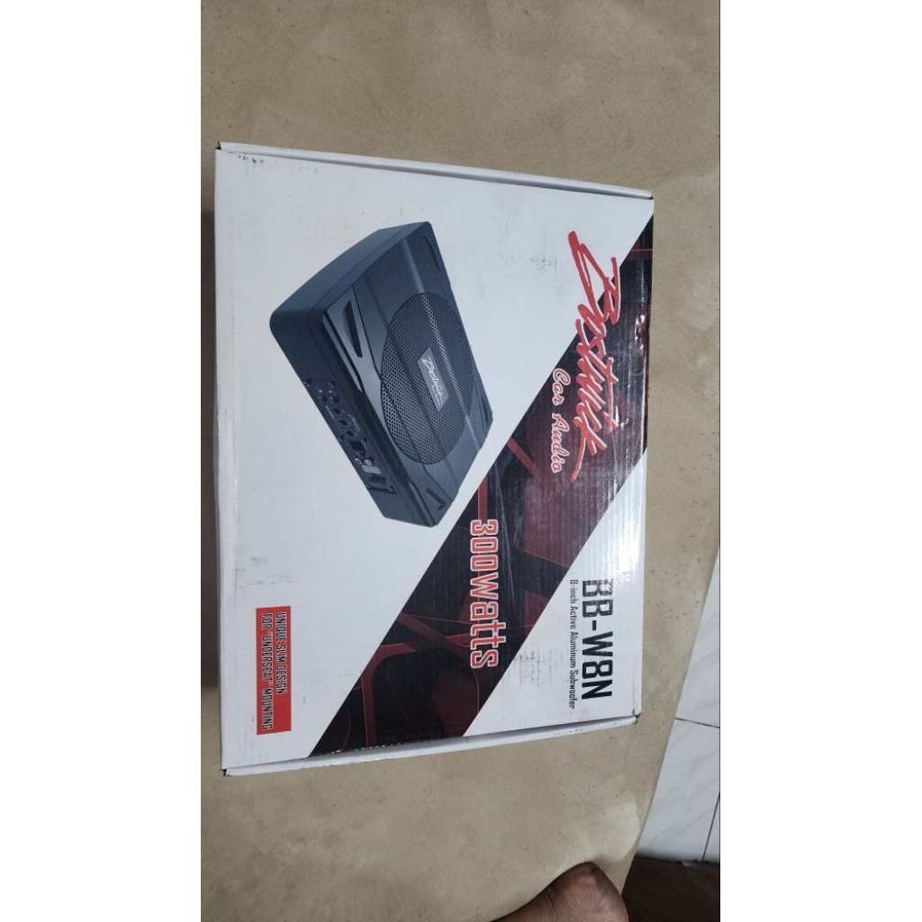Bostwick BB-W8N bassbox สำหรับรถยนต์
