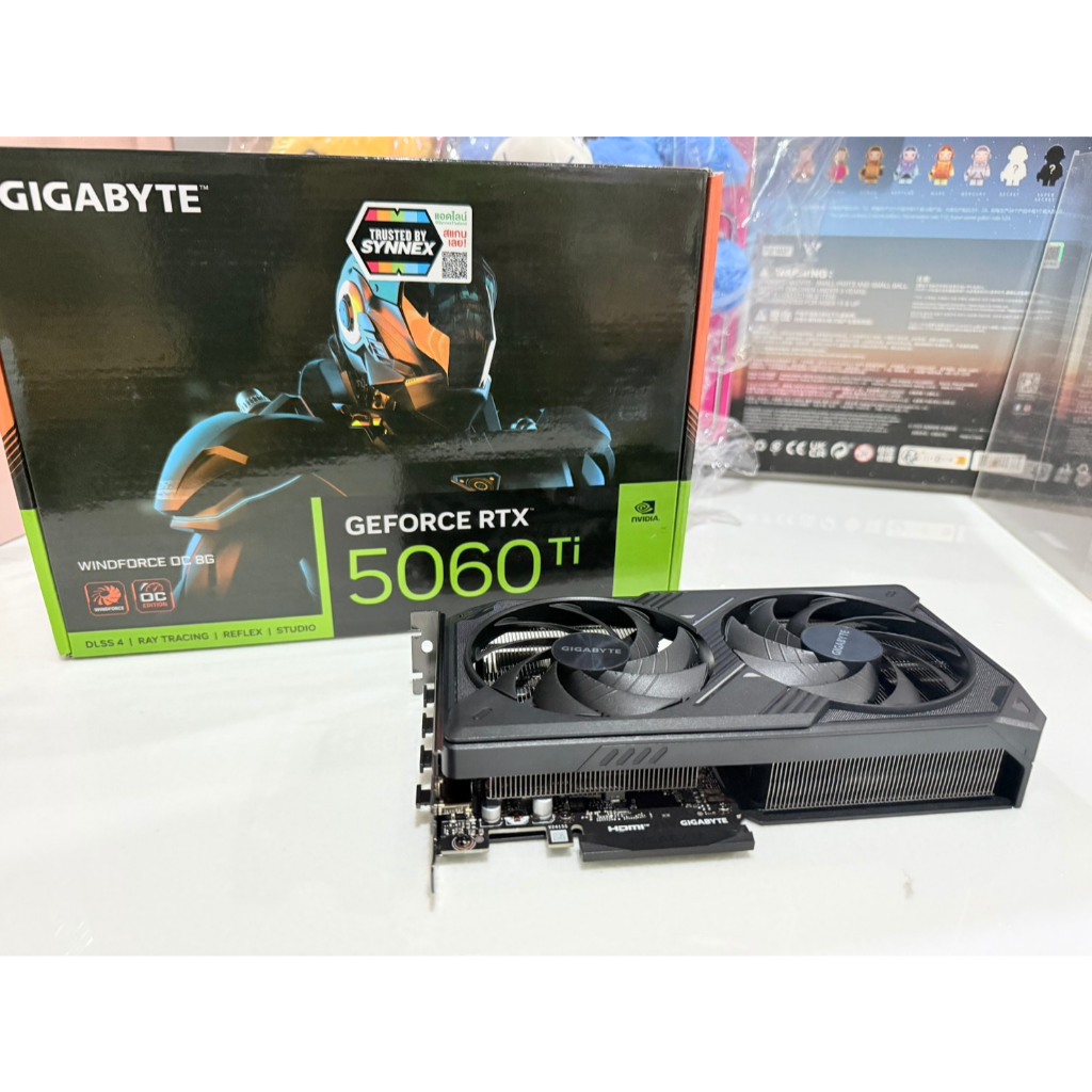 การ์ดจอ VGA (การ์ดแสดงผล) Gigabyte RTX5060 Ti OC 8GB GDDR7