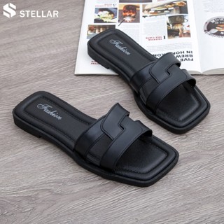 🔥จัดส่งทันที🔥STELLAR รองเท้าแตะสตรีฤดูร้อนแบนกลางแจ้ง high-e…