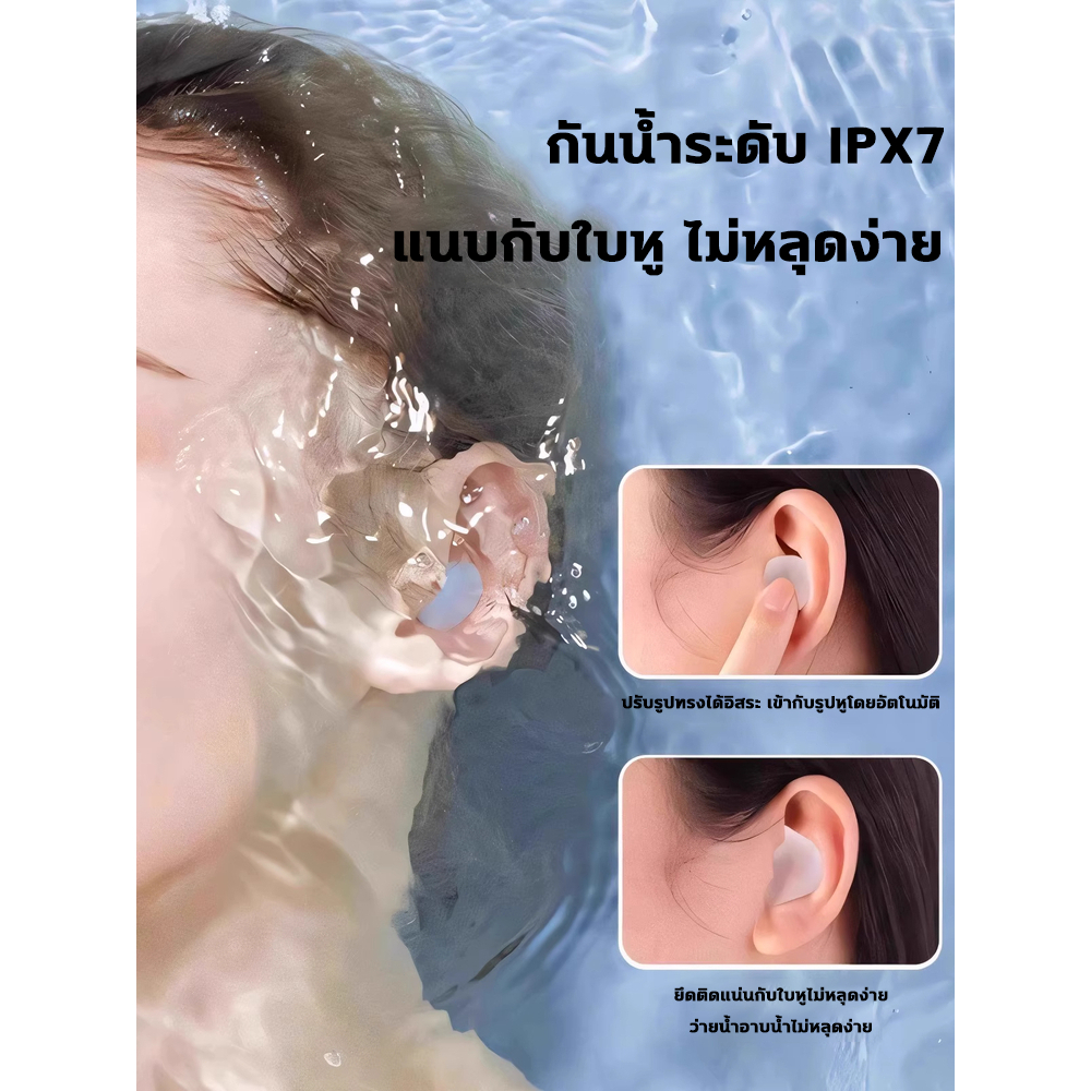 ลดเสียงได้ 100% อุดหูยิงปืน 1กล่อง6 ชิ้น ซื้อ1แถม1 ที่อุดหูสำหรับการยิงปืน ปรับรูปทรงอิสระ กระชับเข้ากับใบห ที่อุดหู - รูปที่ 4