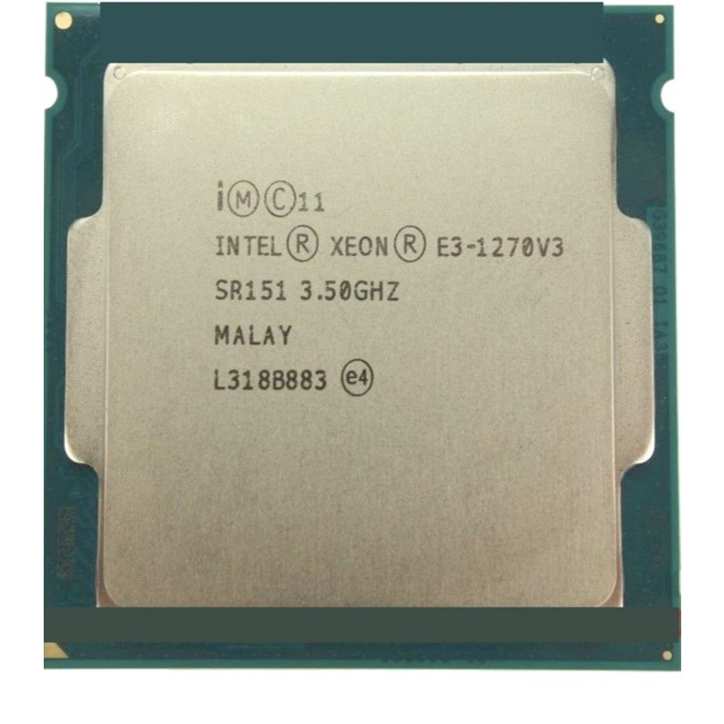 Intel Xeon E3-1270 V3 3.5 GHz E3-1280 v3 3.6GHz Quad core (4 Core 8 Thread) CPU E3-1270v3 ราคา 1100 